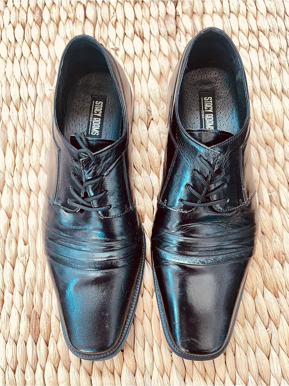 Stacy Adams Men’s Dress Black Shoes 10M